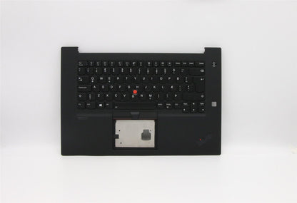 Lenovo Extreme P1 2 X1 2nd Keyboard Palmrest Top Cover Icelandic 5M10W78907