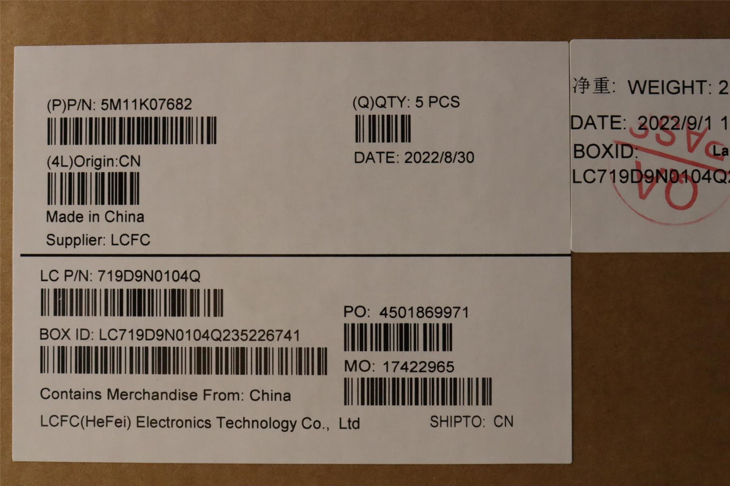 Lenovo Carbon X1 10th Keyboard Palmrest Top Cover German Black 5M11K07682