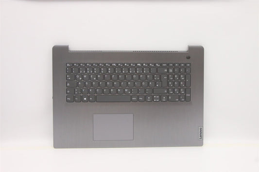 Lenovo IdeaPad 3-17ITL6 Keyboard Palmrest Top Cover German Black 5CB1B96592