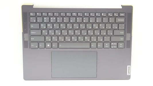 Lenovo Yoga 7 14ARP8 Palmrest Cover Touchpad Keyboard Russian 5CB1L50282