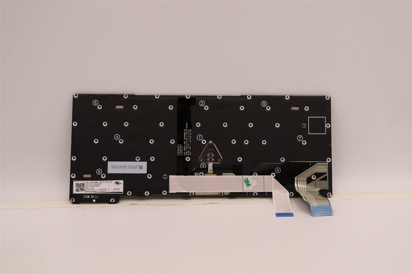 Lenovo ThinkPad L13 Gen 4 Keyboard Hebrew Black Backlit 5N21H77048