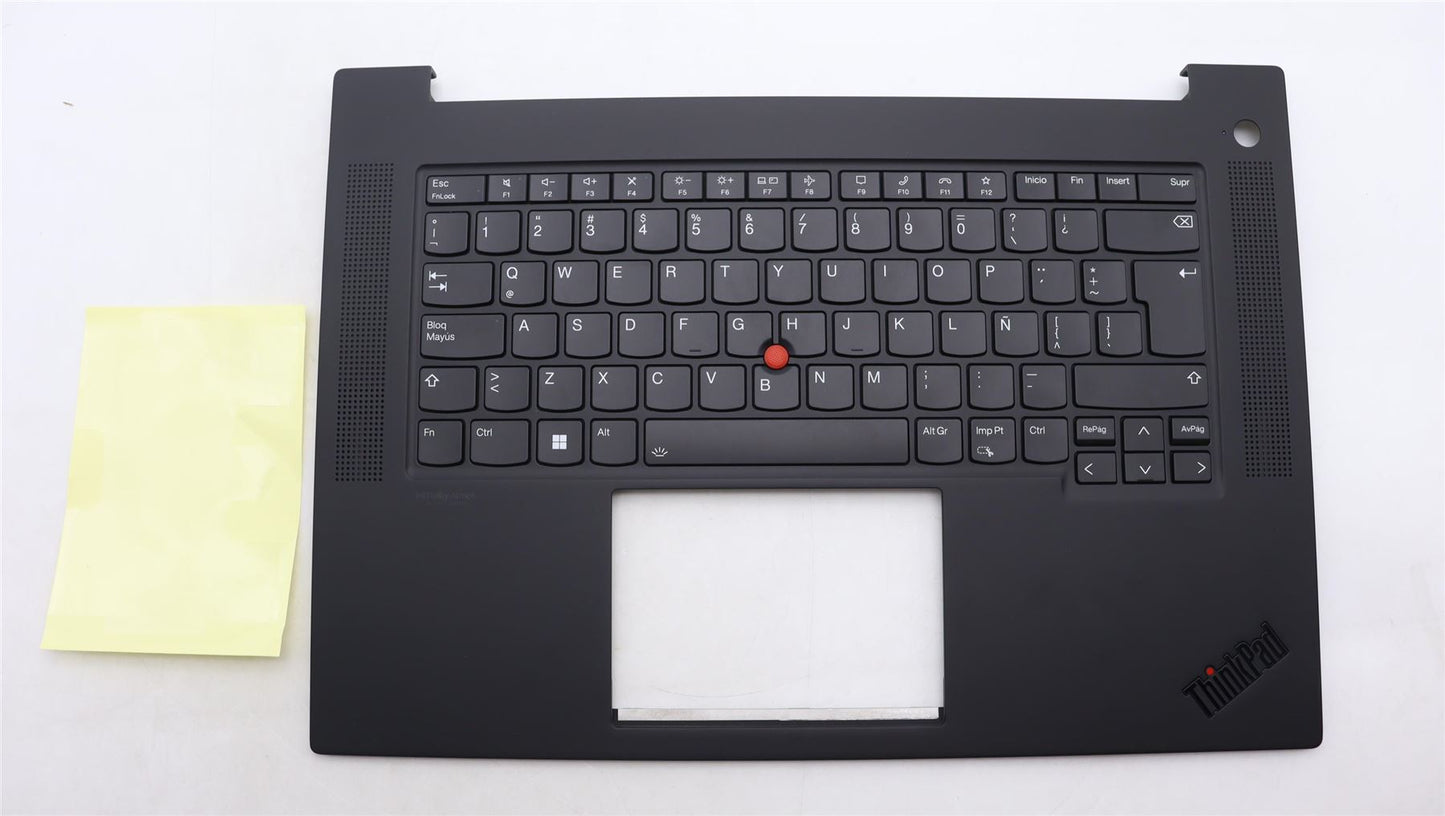 Lenovo ThinkPad P1 Gen 6 Keyboard Palmrest Top Cover Latin Spanish 5M11L89014