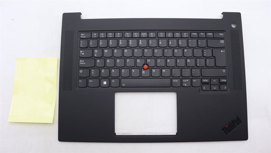 Lenovo ThinkPad P1 Gen 6 Keyboard Palmrest Top Cover Latin Spanish 5M11L89014