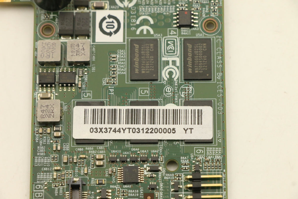 Lenovo FRU LSI 9260-8i 8-port card (new PCB) SAS RAID Board 03X3744