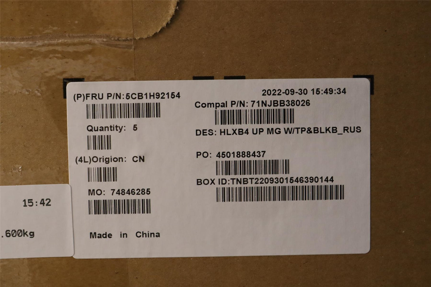 Lenovo Upper Case ASM_RUS C21DK MGBL 5CB1H92154