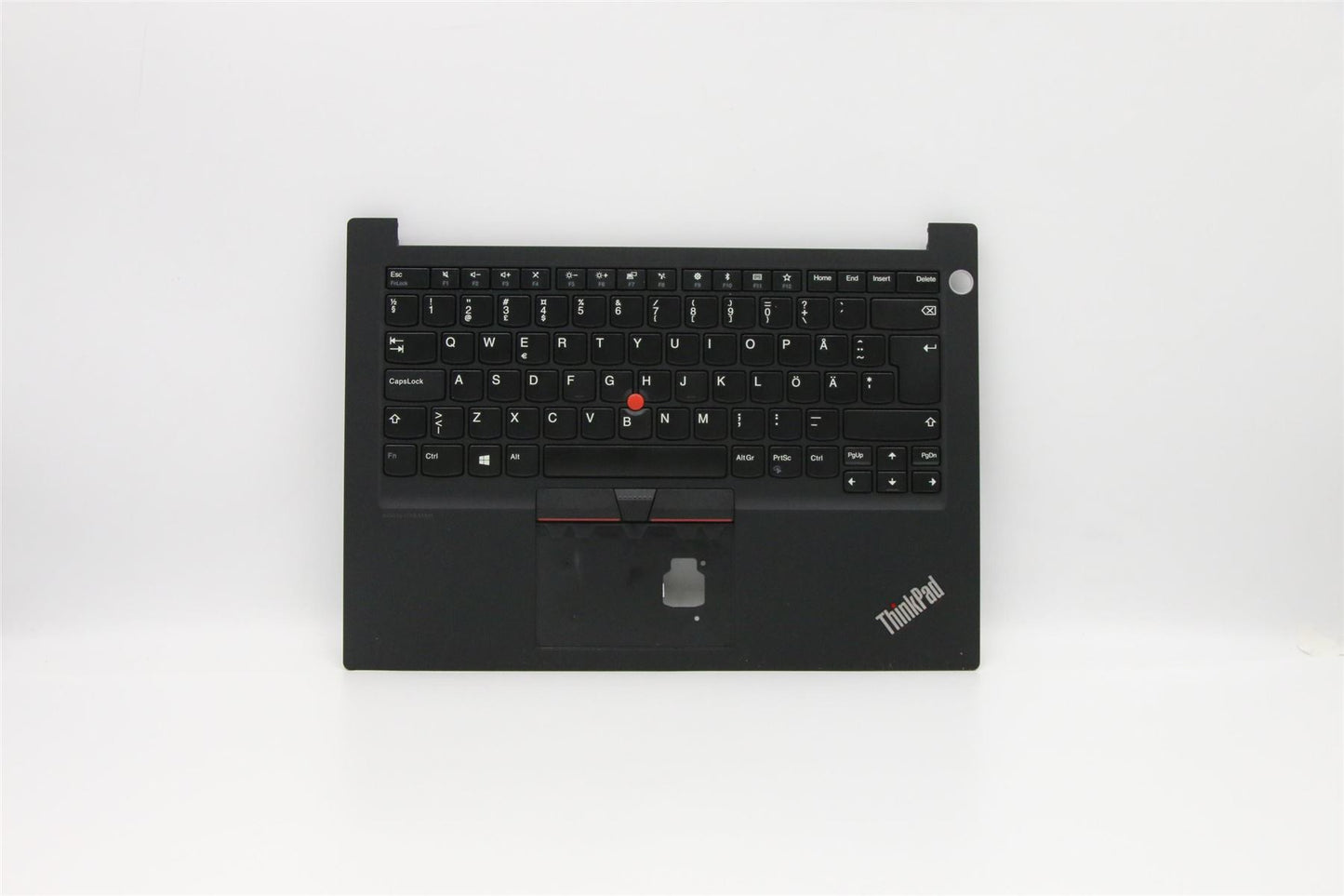 Lenovo ThinkPad E14 Tastatur Handballenauflage Obere Abdeckung Schwedisch Finnisch Schwarz 5M10V17022