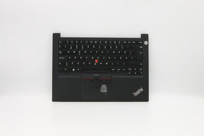 Lenovo ThinkPad E14 Tastatur Handballenauflage Obere Abdeckung Schwedisch Finnisch Schwarz 5M10V17022