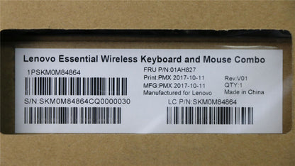 Lenovo ThinkStation P320 P330 Wireless Keyboard Belgian French Black 01AH827
