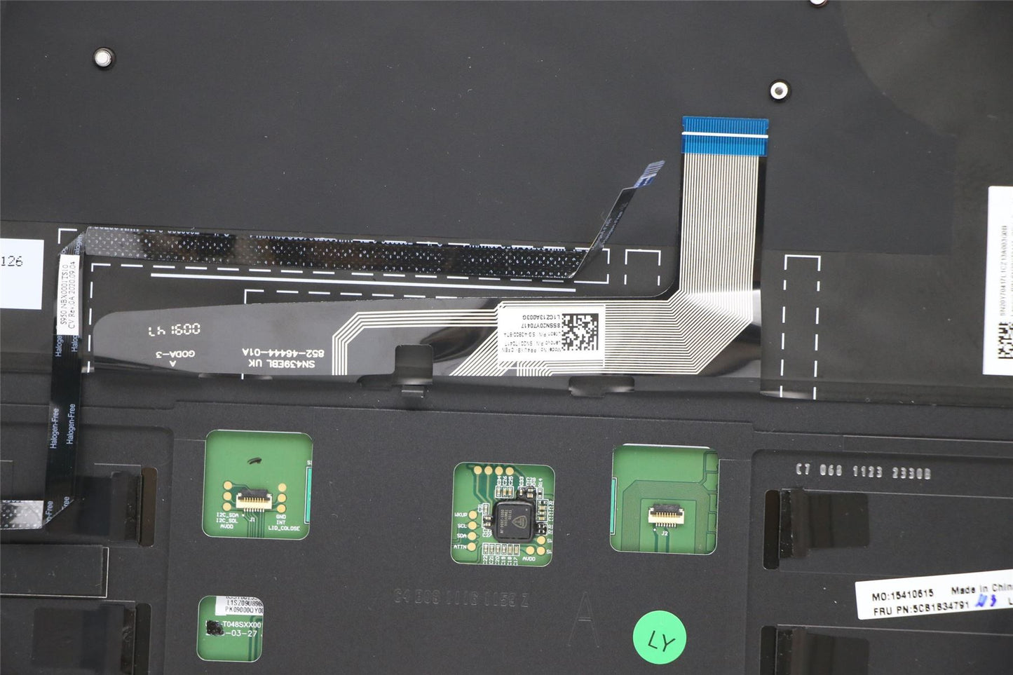 Lenovo Upper Case ASM_FRA/ENG L 82D2 FP 5CB1B34791