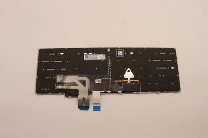 Lenovo ThinkPad P16 Gen 2 P16 Gen 1 Keyboard Bulgarian Grey Backlit 5N21F39364