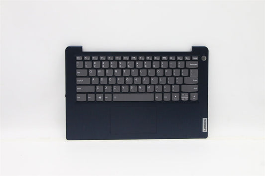 Lenovo IdeaPad 3-14ALC6 Palmrest Touchpad Cover Keyboard US Blue 5CB1B97646