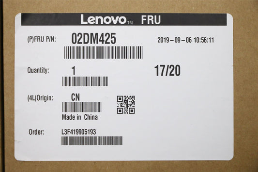 Lenovo ThinkPad X395 X13 Cable Webcam Camera 02DM425