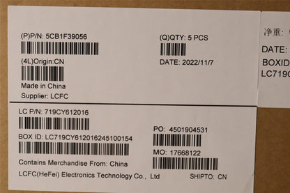 Lenovo 5 15IAH7H Palmrest Cover Touchpad Keyboard Slovenian 5CB1F39056