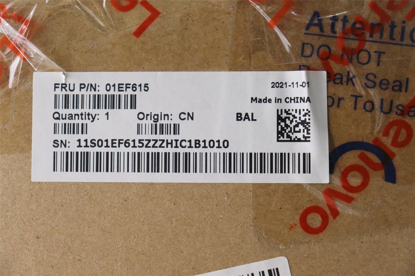 Lenovo ThinkCentre M910t Power Key Button Cover Black 01EF615