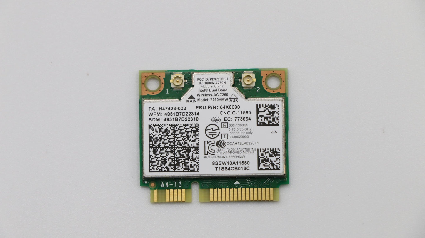 Lenovo Wireless,CMB,IN,WP2acHMCROM Board 04X6090