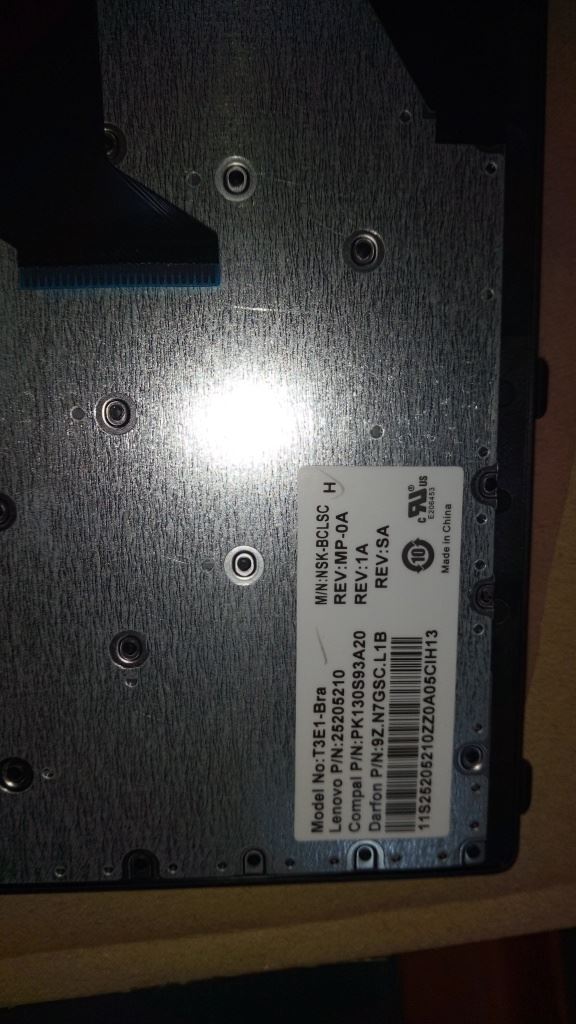 Lenovo DFT3E1Bra85keyBLKKeyBlackF KBD Keyboard 25205210