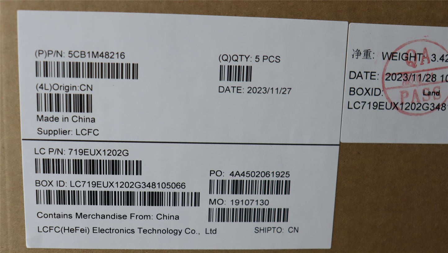Lenovo COVER UpperCaseASM_SWS L83ENFPAGBL 5CB1M48216