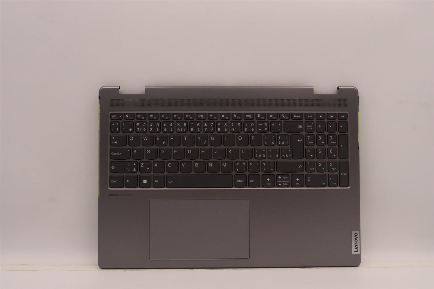 Lenovo IdeaPad 7 16IAP7 Palmrest Cover Touchpad Keyboard Arctic Grey 5CB1J01883