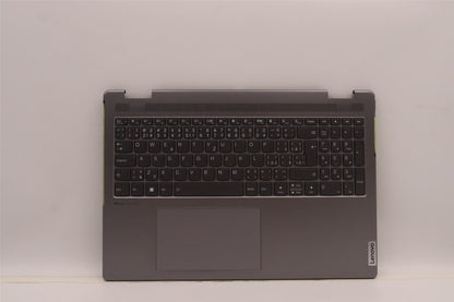 Lenovo IdeaPad 7 16IAP7 Palmrest Cover Touchpad Keyboard Arctic Grey 5CB1J01883