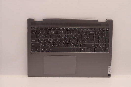 Lenovo IdeaPad 7 16IAP7 Palmrest Cover Touchpad Keyboard Russian 5CB1J01873