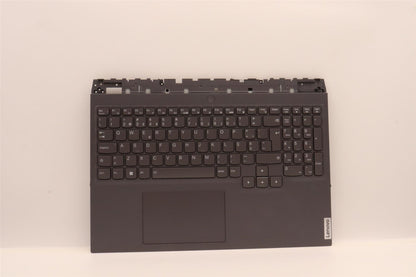 Lenovo 5 16ARH7H Palmrest Cover Touchpad Keyboard Portuguese Backlit 5CB1H71020