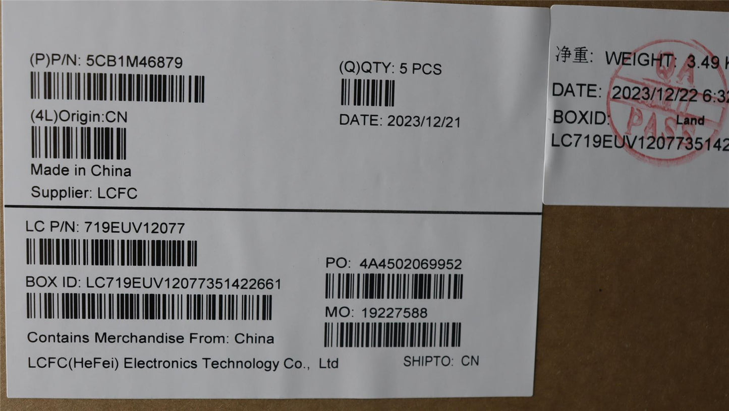 Lenovo IdeaPad 3 15IRH8 Palmrest Cover Touchpad Keyboard Bulgarian 5CB1M46879