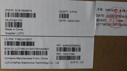 Lenovo IdeaPad 3 15IRH8 Palmrest Cover Touchpad Keyboard Bulgarian 5CB1M46879