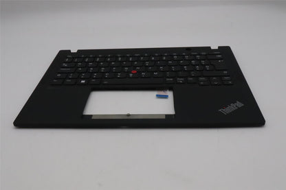 Lenovo ThinkPad X13 Gen 4 Keyboard Palmrest Top Cover Hungarian Black 5M11L85954