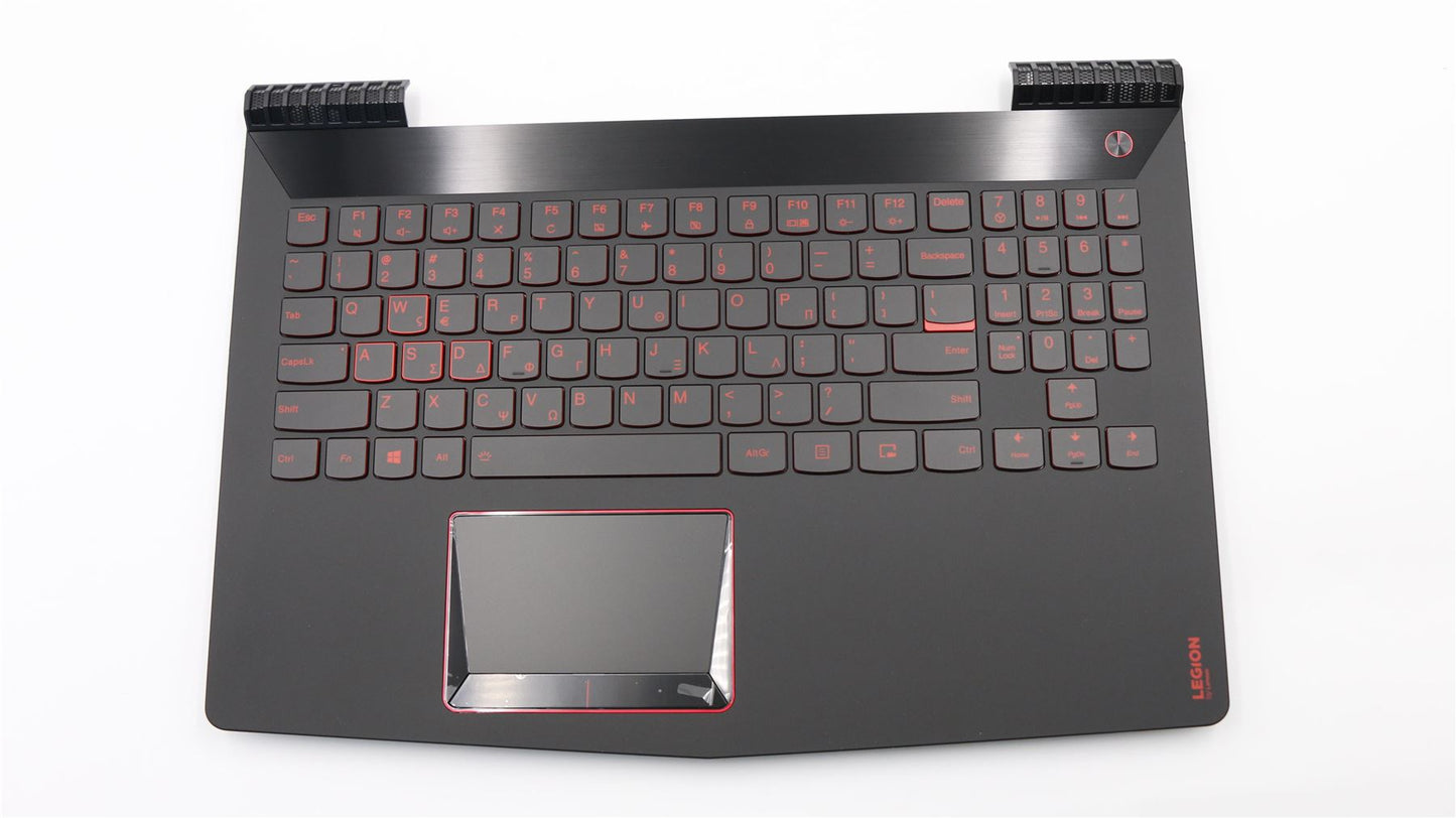 Lenovo Legion Y520-15IKBM Keyboard Palmrest Top Cover Greek Black 5CB0P24370