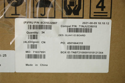 Lenovo CARDPOP Function C 82L7 IO Board 5C51E22887