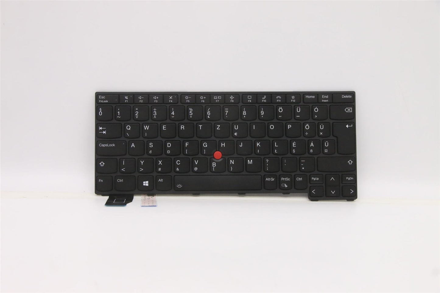 Lenovo ThinkPad X13 2 Keyboard Hungarian Black Backlit 5N21A21748