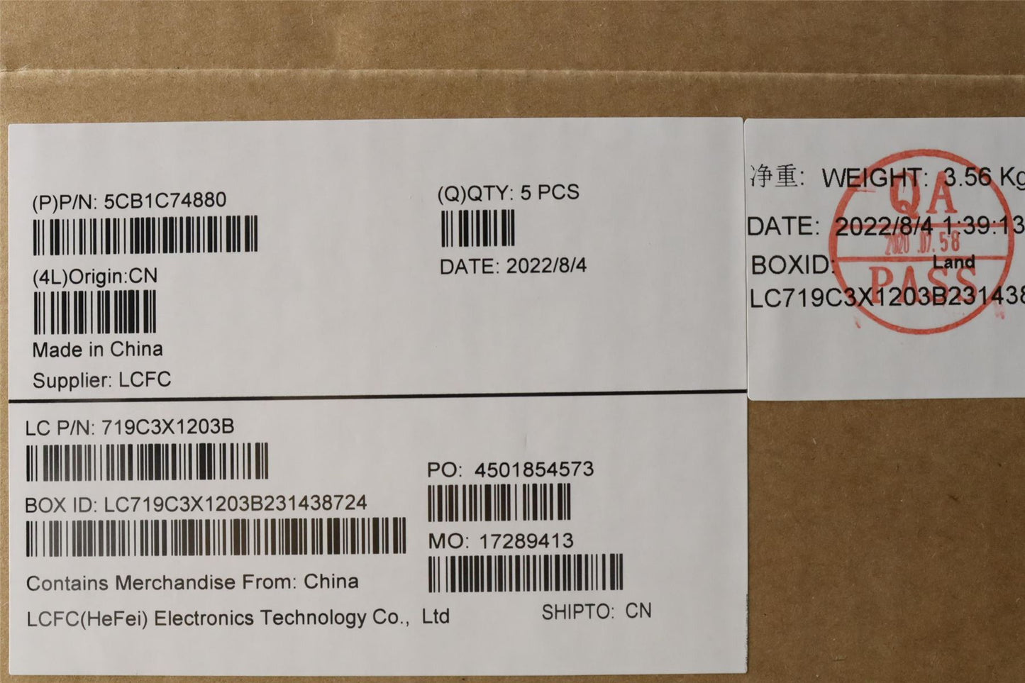 Lenovo 5 15ACH6A Palmrest Cover Touchpad Keyboard Hungarian 5CB1C74880