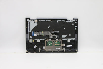 Lenovo Yoga 7-14ACN6 Keyboard Palmrest Top Cover Slovenian Grey 5CB1D12406