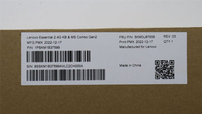 Lenovo WL KM Calliope BK NOR 5KM0U87658