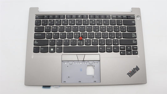 Lenovo Legion S7 16APH8 Keyboard Palmrest Top Cover Belgian Silver 5CB1L68917