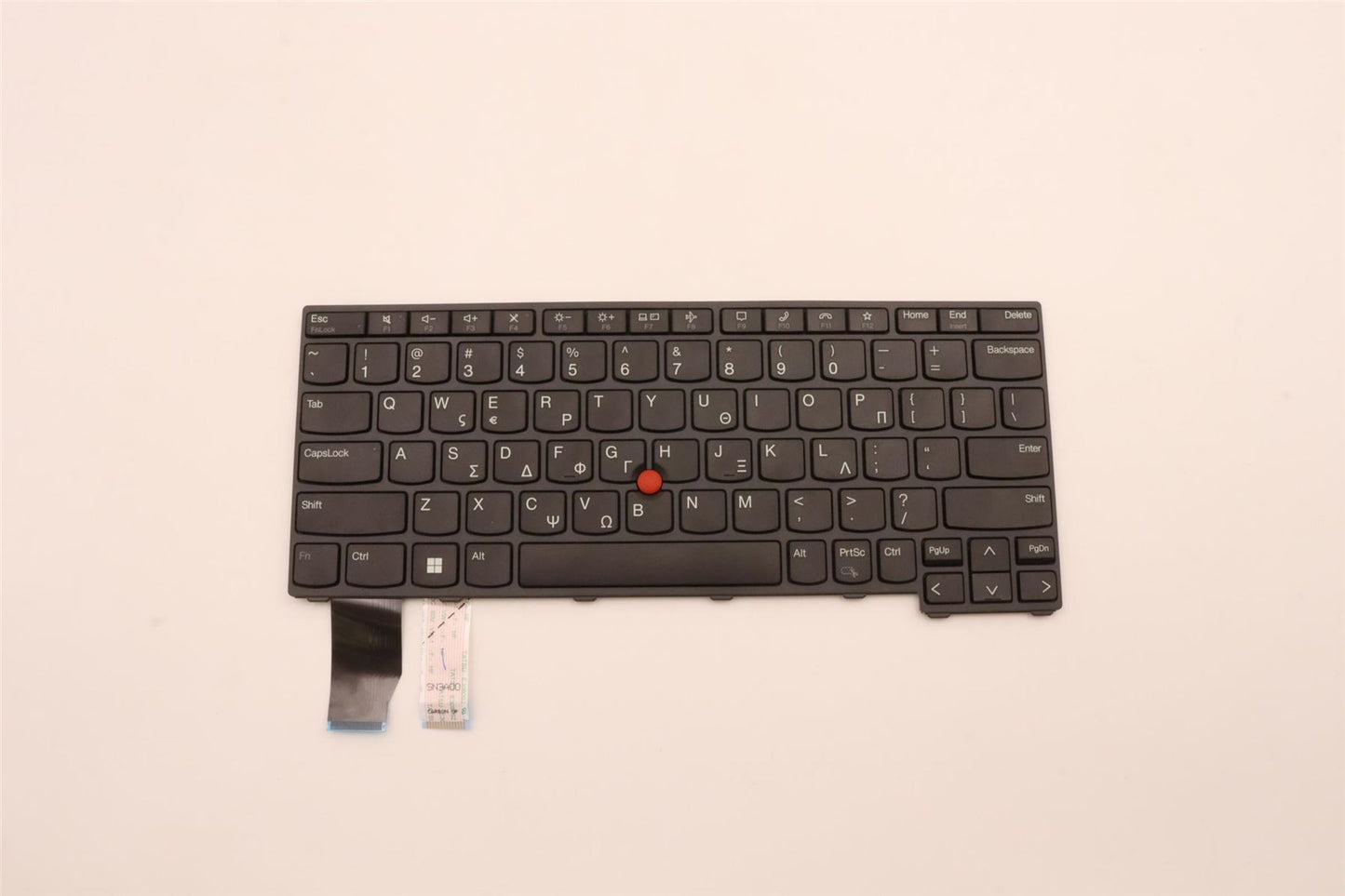 Lenovo ThinkPad L13 Gen 4 Keyboard Greek Black Backlit 5N21H77125