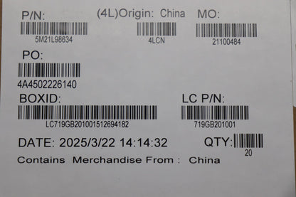 Lenovo MECHANICAL FRU MTS40_5G_DUMMY_ASSY NIC 5G Board 5M21L98634
