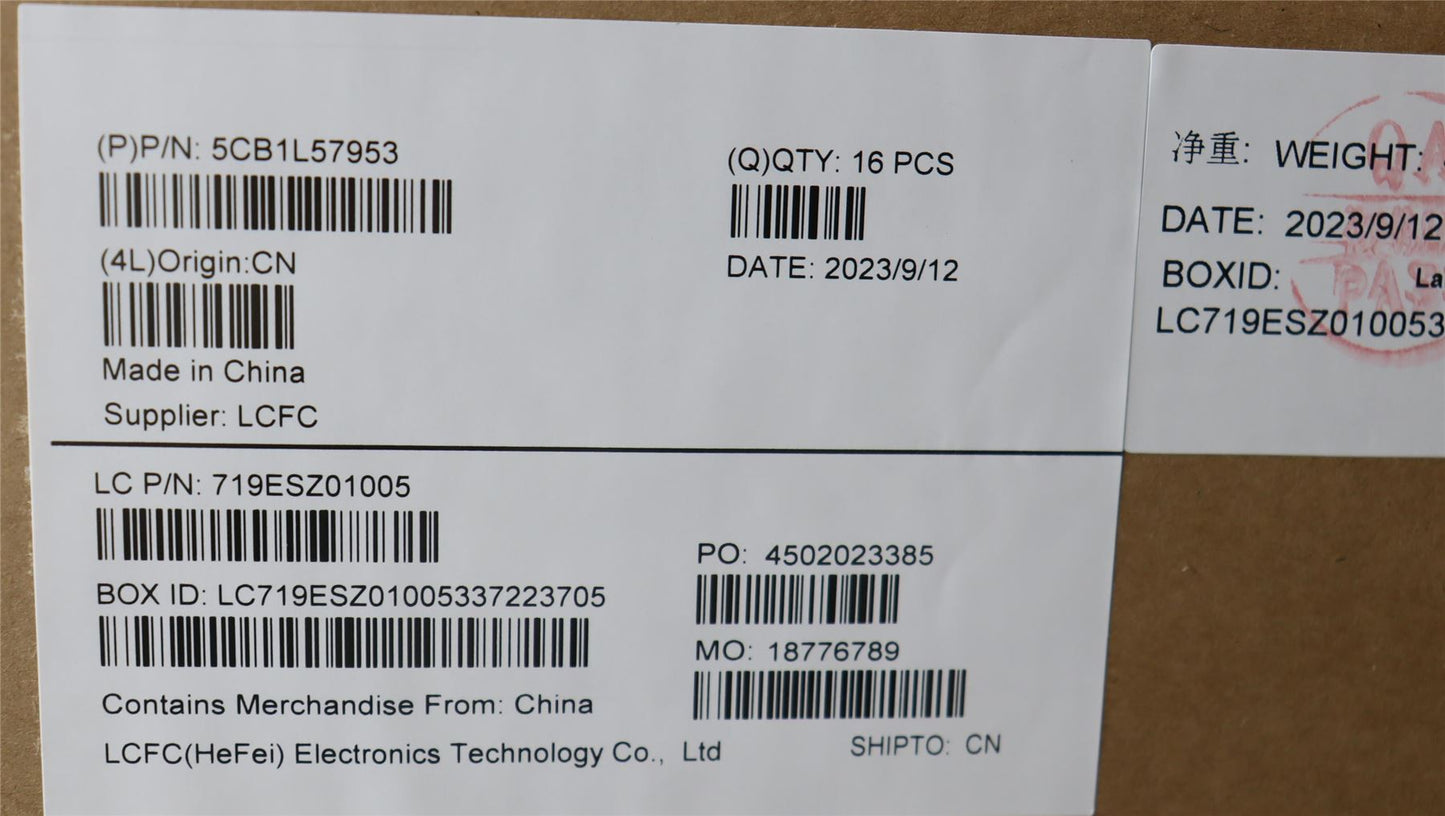 Lenovo ThinkPad T14s Gen 4 Bottom Base Lower Chassis Cover Black 5CB1L57953