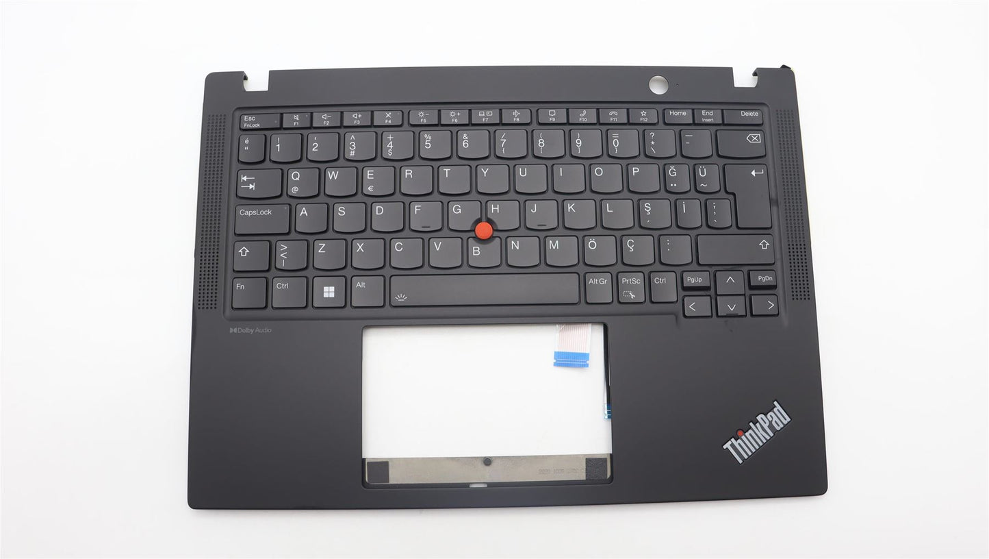 Lenovo ThinkPad X13 Gen 4 Keyboard Palmrest Top Cover Turkish Black 5M11L86065