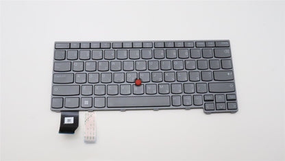 Lenovo ThinkPad X13 Gen 2 Keyboard Hebrew Grey Backlit 5N21A22007