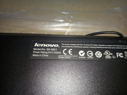 Lenovo All-In-One 300S-08IHH E50-00 E50-05 S20-00 USB Wired Keyboard 00KT361