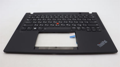 Lenovo ThinkPad X13 Gen 4 Keyboard Palmrest Top Cover Russian Black 5M11H94435