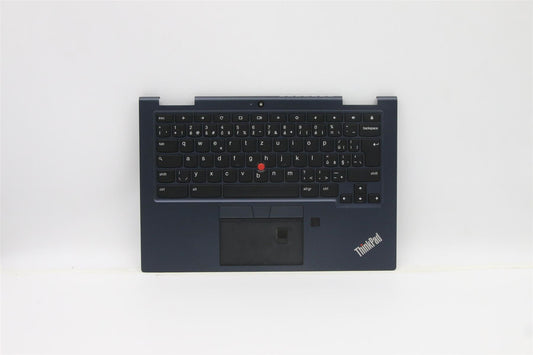 Lenovo ThinkPad C13 Gen 1 Keyboard Palmrest Top Cover Black Backlit 5M10Z54473