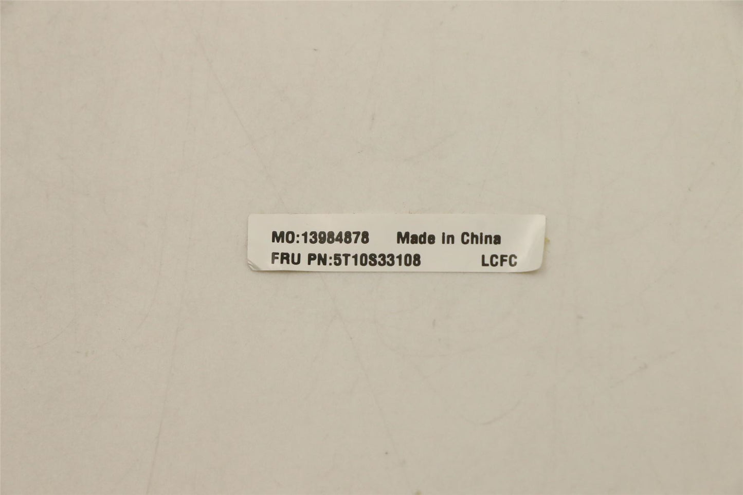 Lenovo 5T10S33108 TAPE MYLAR L 82B5 for KB BRK