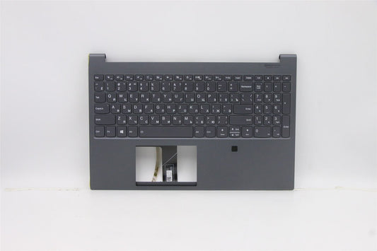 Lenovo 9 15IMH5 Keyboard Palmrest Top Cover Russian Storm Grey 5CB0Z37703