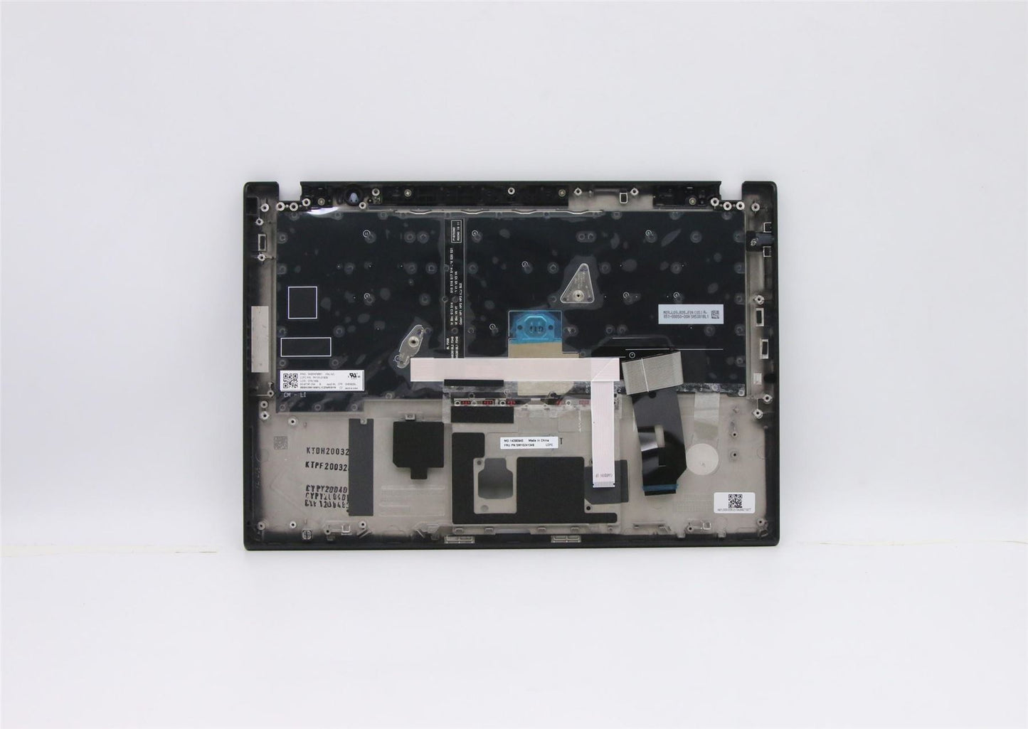 Lenovo ThinkPad T14s Keyboard Palmrest Top Cover UK Black Backlit 5M10Z41349