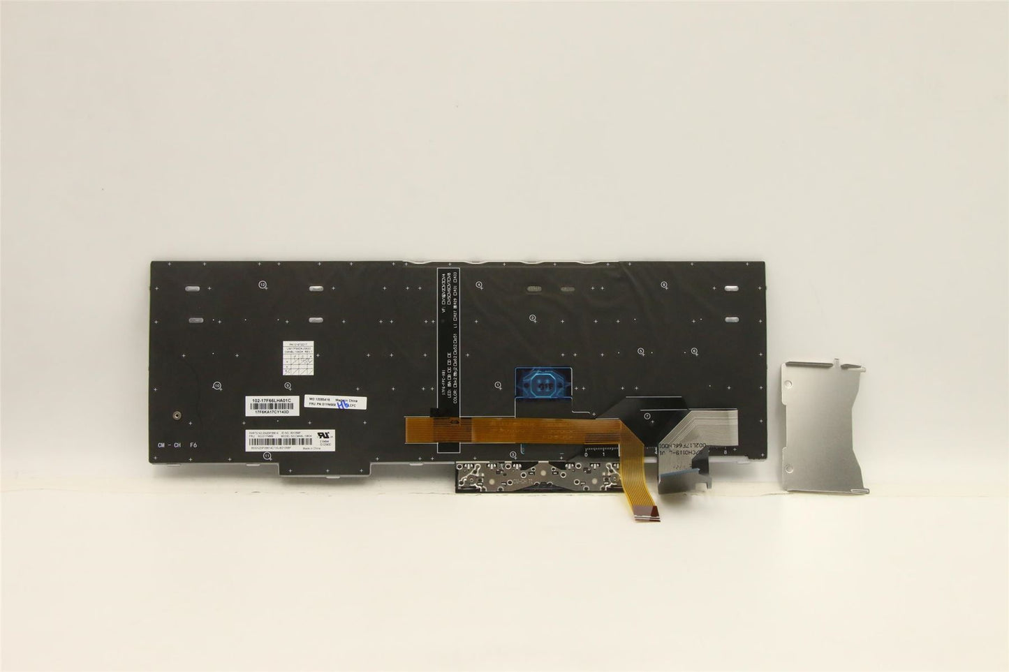 Lenovo ThinkPad E580 E590 Keyboard Danish Silver Backlit 01YN669