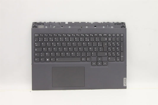 Lenovo 5 16IAH7H Palmrest Cover Touchpad Keyboard French Slate Grey 5CB1F38526