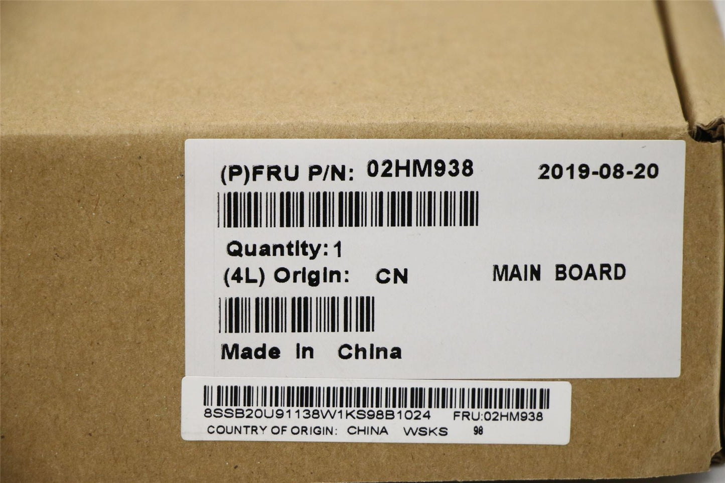 Lenovo 5B21C66971 BDPLANAR E-2276M,vP,N19PQ3,NOK,AMT,dTPM