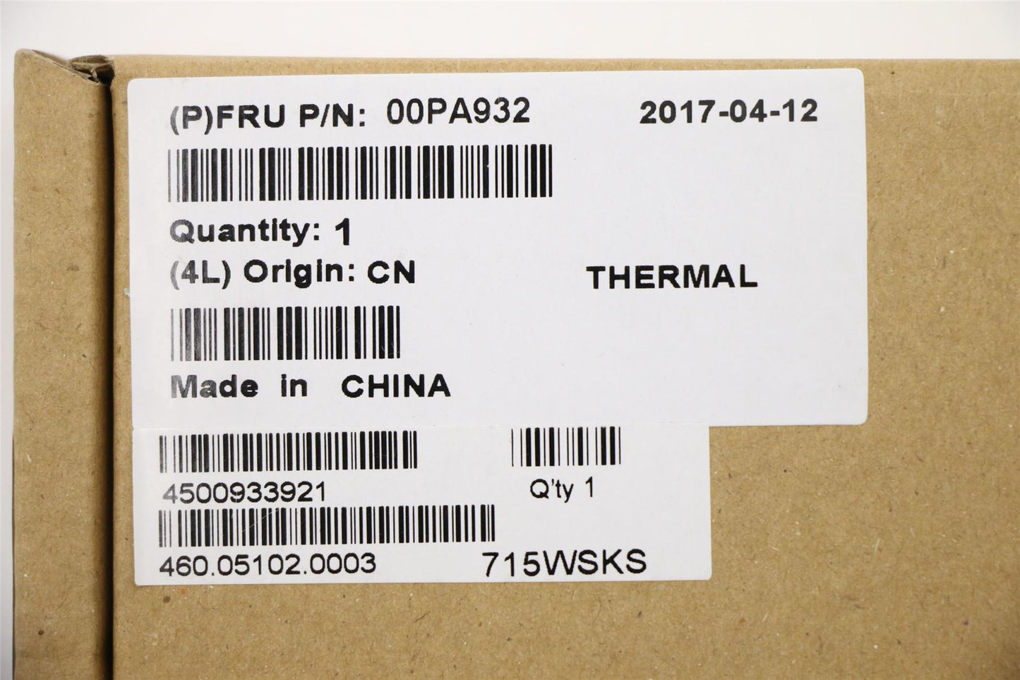 Lenovo Yoga 460 Fan Heatsink 00PA930